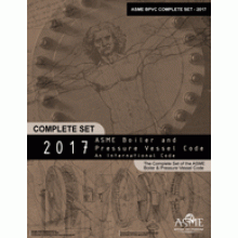 ASME BPVC SET: 2017  Boiler and Pressure Vessel Code - Complete Set